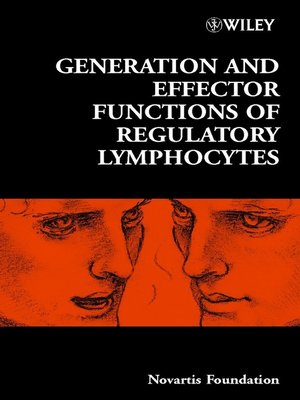 cover image of Generation and Effector Functions of Regulatory Lymphocytes